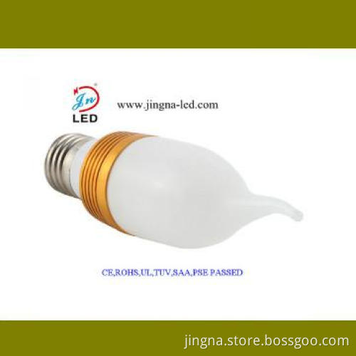 3W E14 Frosted Light LED Candle bulb
